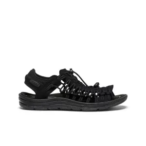 Sneaker Care Bouncy midsole Women's UNEEK II Open-Toe Sneaker  |  Black/Black