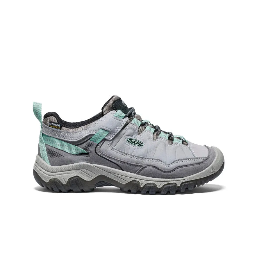 Every Condition Women's Targhee IV Wide Waterproof Hiking Shoe  |  Alloy/Granite Green