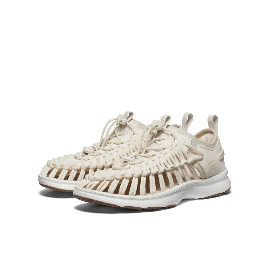 Soft Cushioning Women's UNEEK O3 Sneaker Sandal  |  Birch/Star White