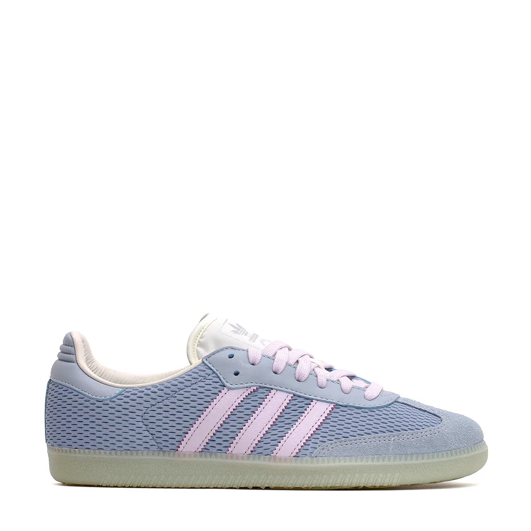 Agile Path Adidas Men Samba OG Tactile Blue Ice Lavender JI3178