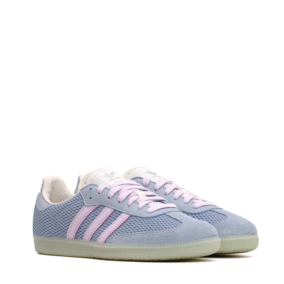 Family Time Adidas Men Samba OG Tactile Blue Ice Lavender JI3178