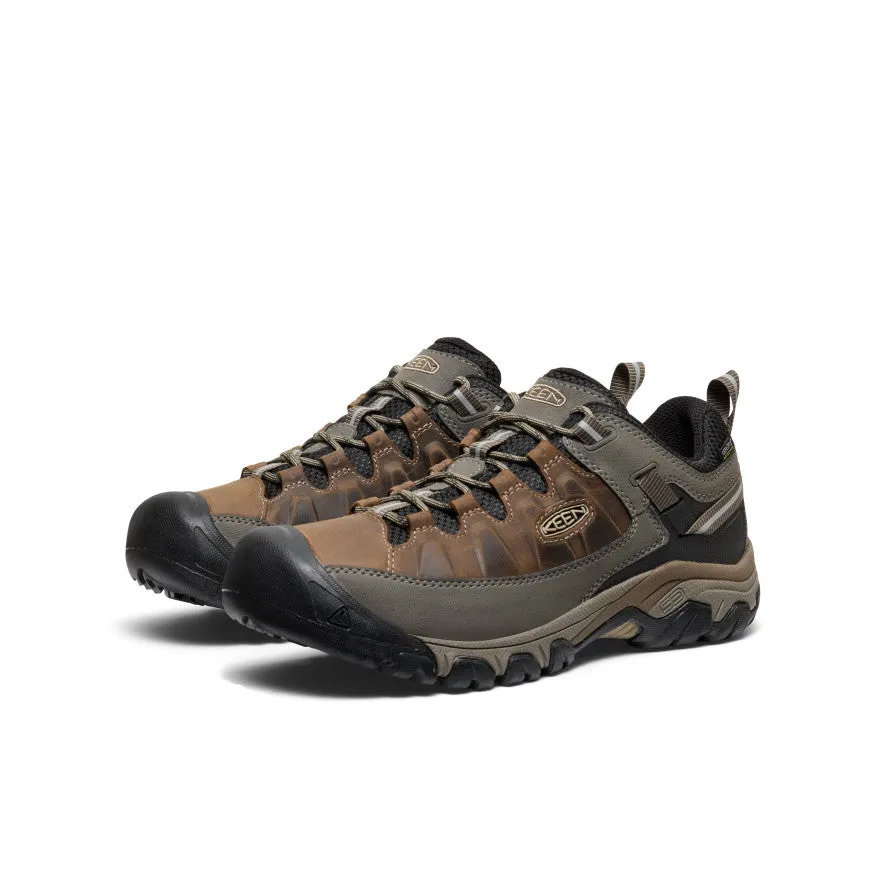 Men's Targhee III Waterproof Wide  |  Bungee Cord/Black Toe box space Comfort Sandals