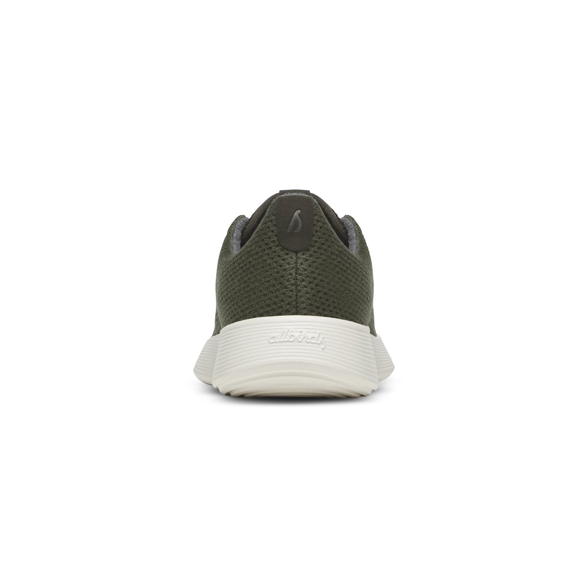 Women's Tree Runner NZ - Thunder Green (Natural White Sole) HighTop Breath Detail