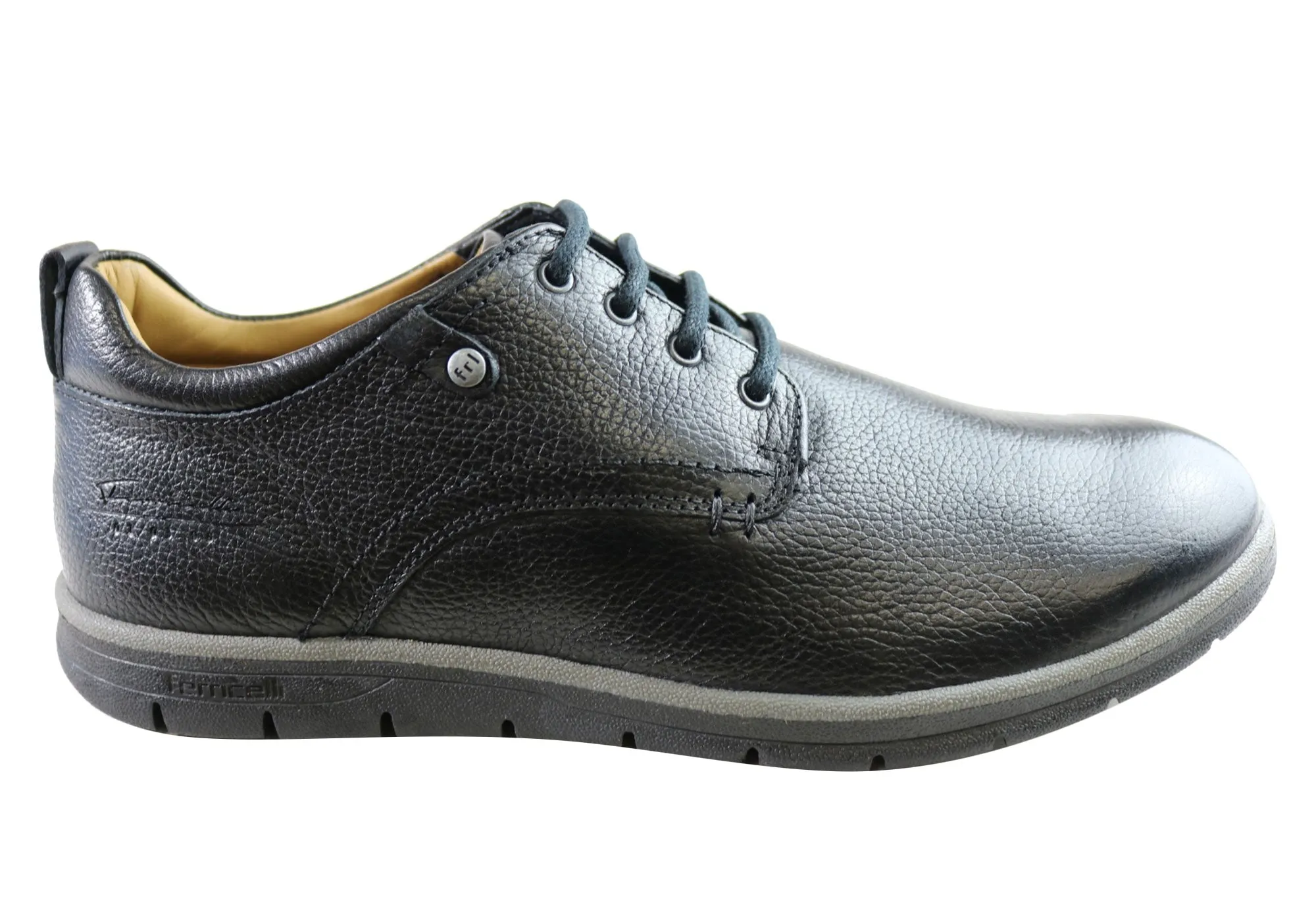 Walking Gear City Stroll Ferricelli Stevie Mens Leather Dress Casual Shoes Made In Brazil