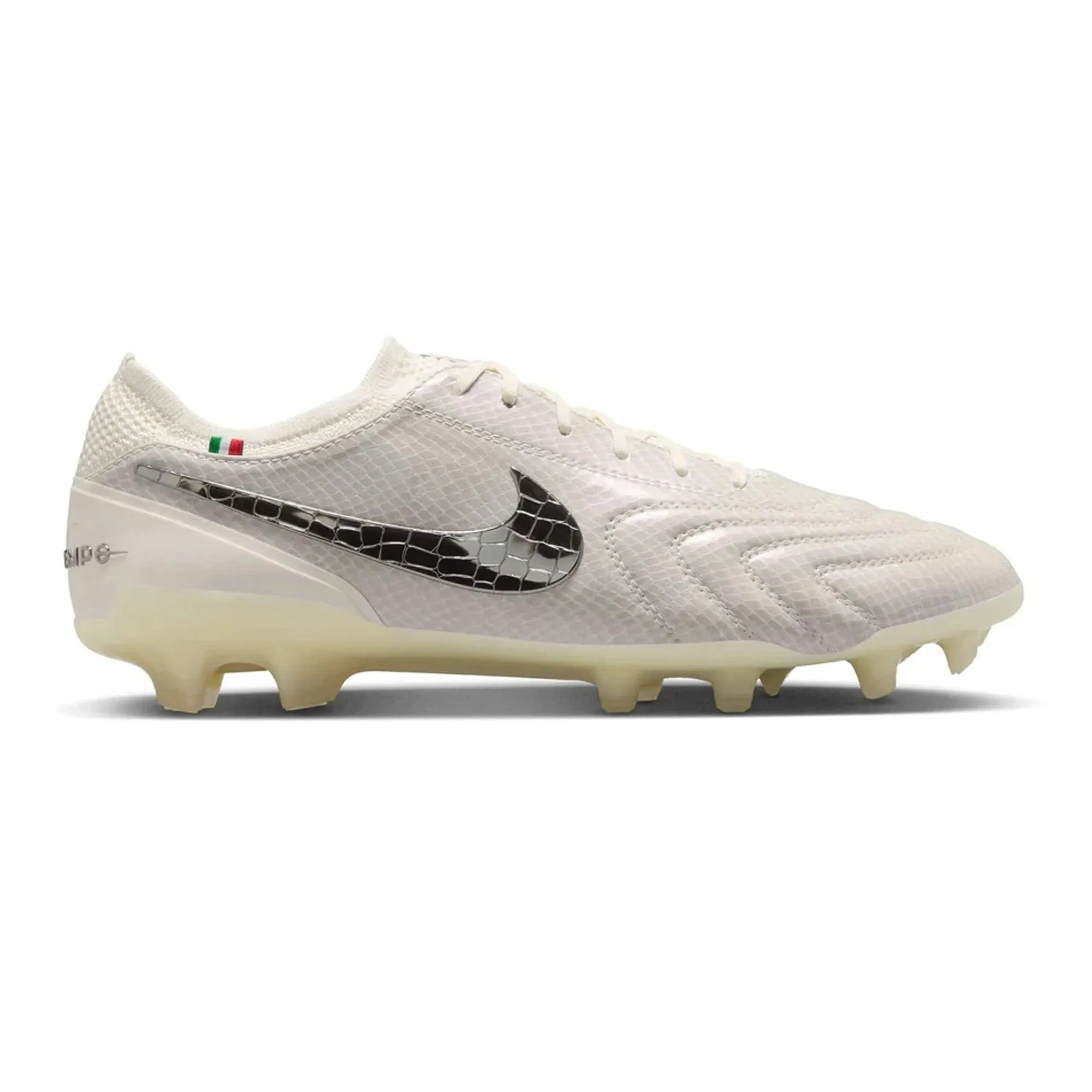 Fiber Mix World Step Nike Tiempo Legend 10 Elite Luxe FG 'Montebelluna Leather White Snakeskin' (2025)