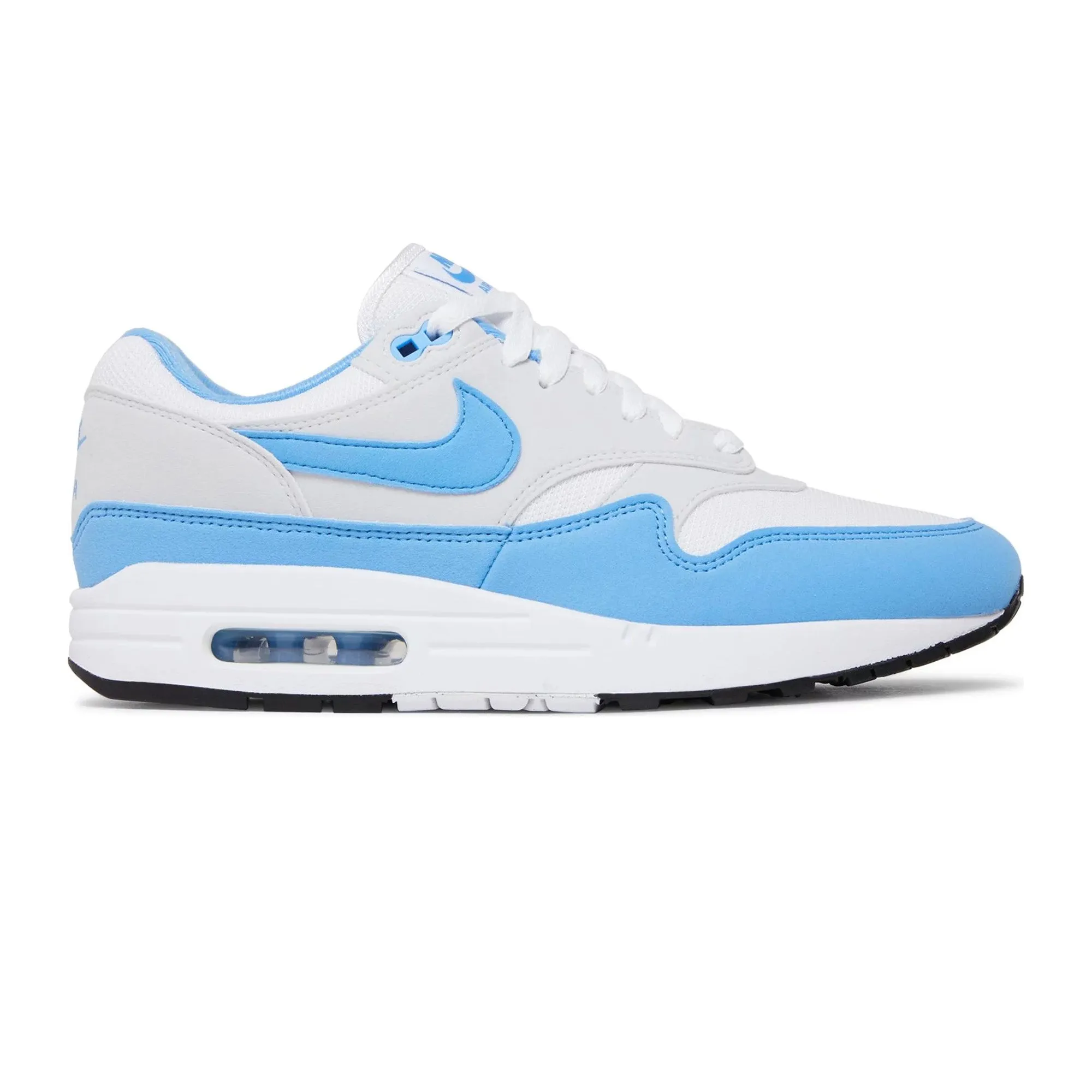 Nike Air Max 1 'White University Blue' (2023) Retro Mood King Walk