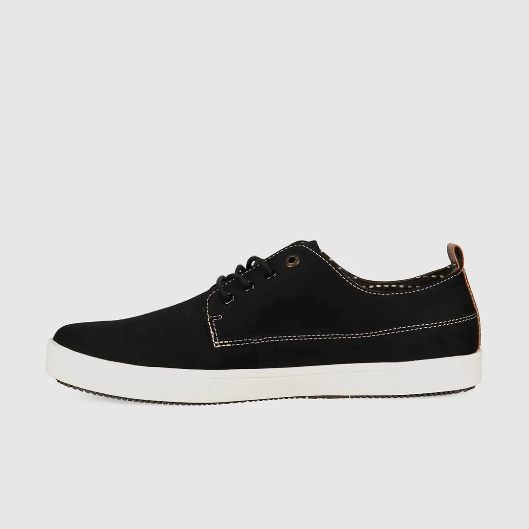 Leather Cool Hart Casual Shoes Black