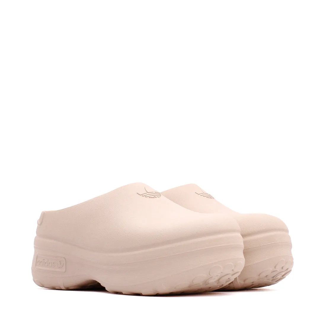 Neutral Base Polish Look Adidas Originals Women adiFOM Stan Mule Taupe IE7052