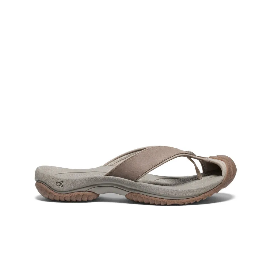 Men's Waimea Leather Flip-Flop  |  Brindle/Birch fitness walk