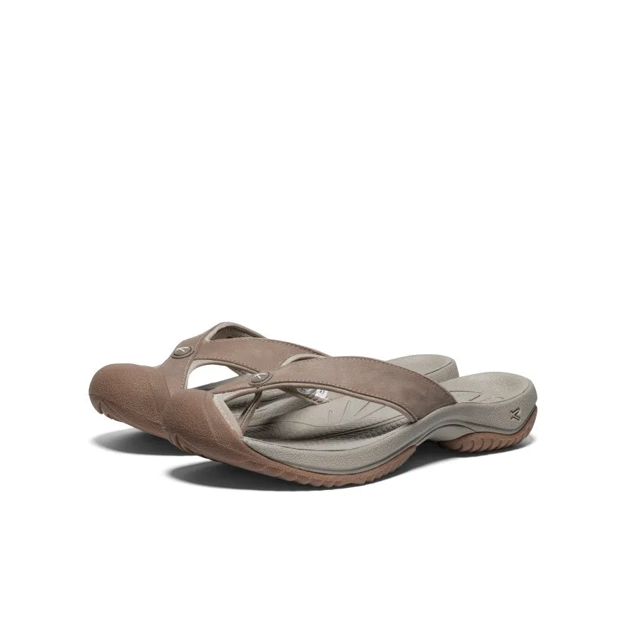 Men's Waimea Leather Flip-Flop  |  Brindle/Birch Classic Wear Comfortable to wear
