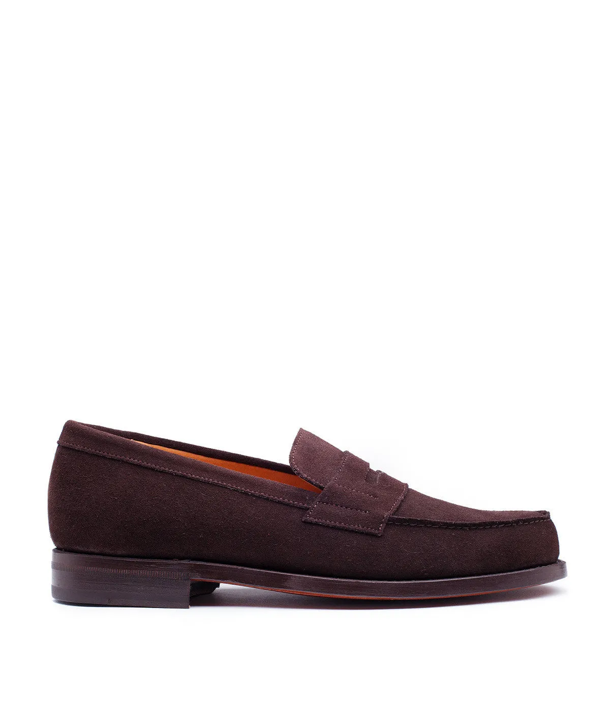 Mocassin COLLEGE 1986 Daim Marron Abrasion Resistant Toe Guard Ultra Responsive