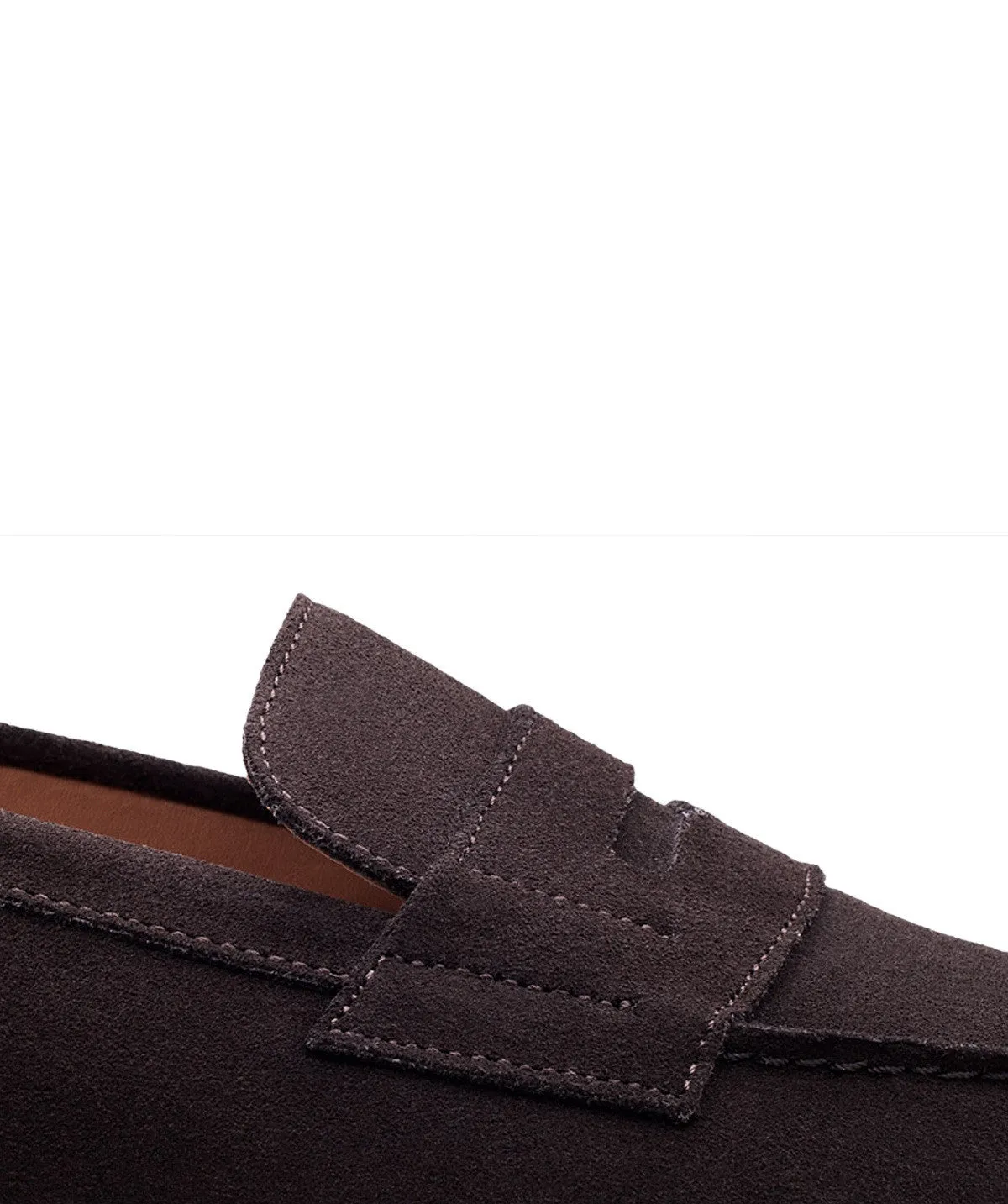 Mocassin COLLEGE 1986 Daim Marron All-weather shock absorption