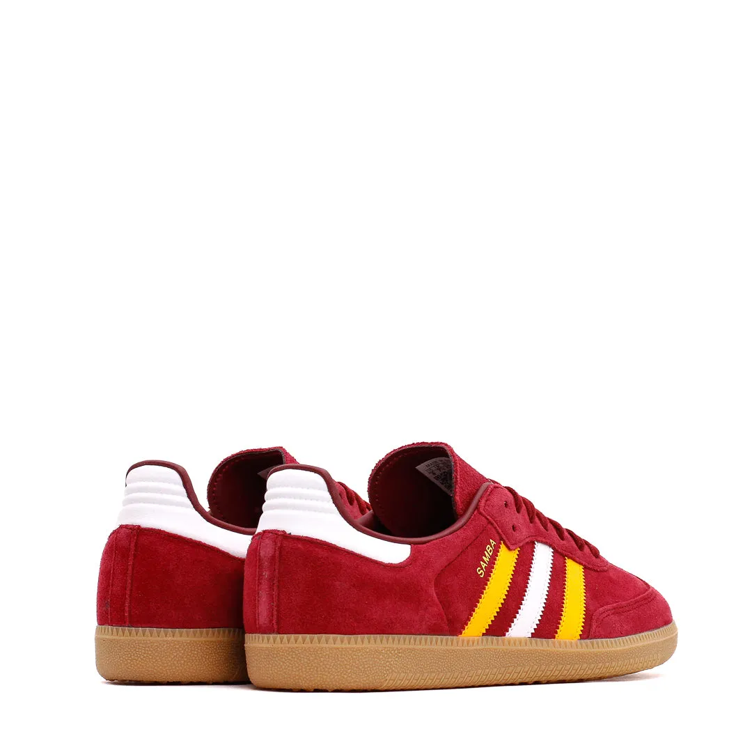 Tech Glow Adult Ease Adidas Originals Men Samba OG Burgundy IG1825