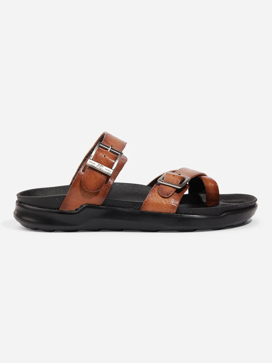 Men Tan Sandal / Slipper (ID4223) Couple Pair evening run