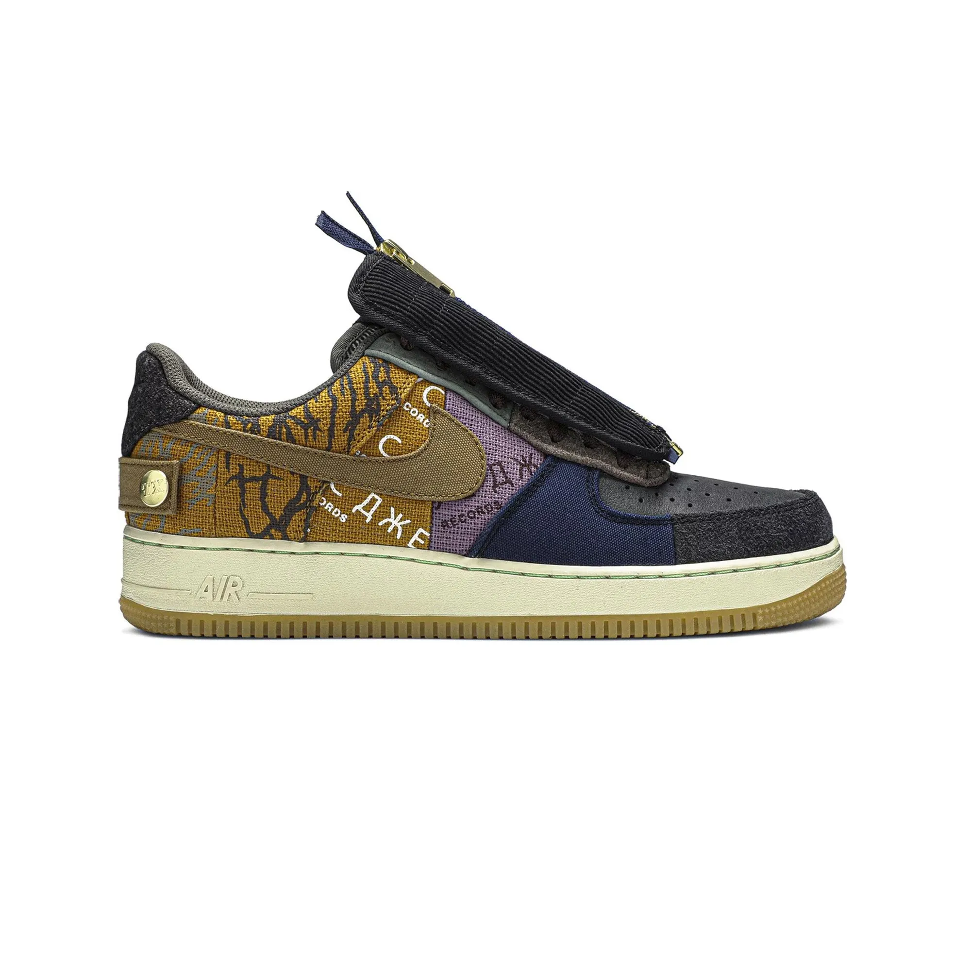Nike Air Force 1 Low 'Travis Scott Cactus Jack' (2019) Waterproof Travel Light Classic