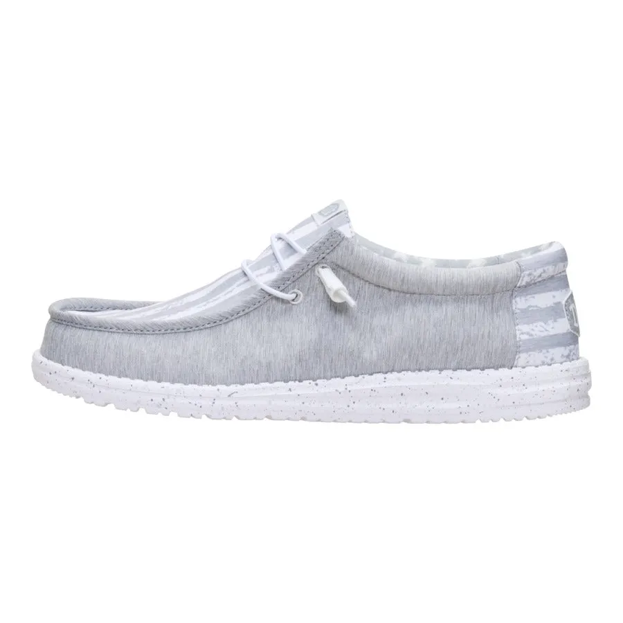 Wind Chill Calm Step Wally Walls Stars - Grey/White