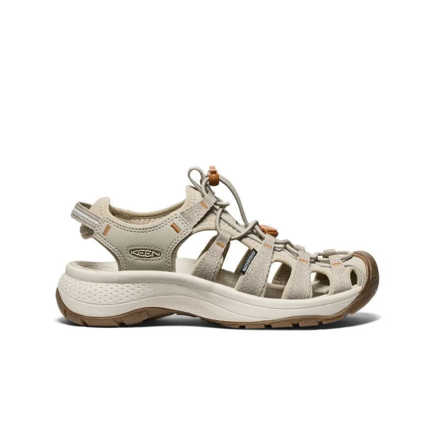 Multi   Purpose Stylish Women's Astoria West Sandal  |  Plaza Taupe/Roasted Pecan