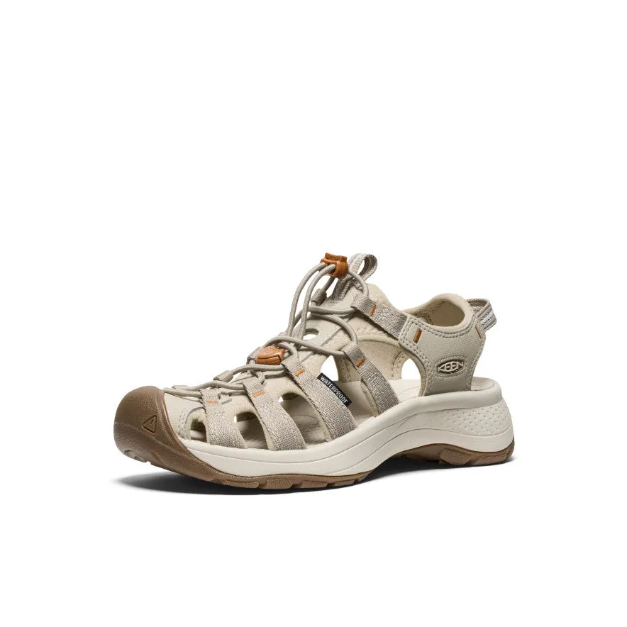 Buckle Strap Women's Astoria West Sandal  |  Plaza Taupe/Roasted Pecan