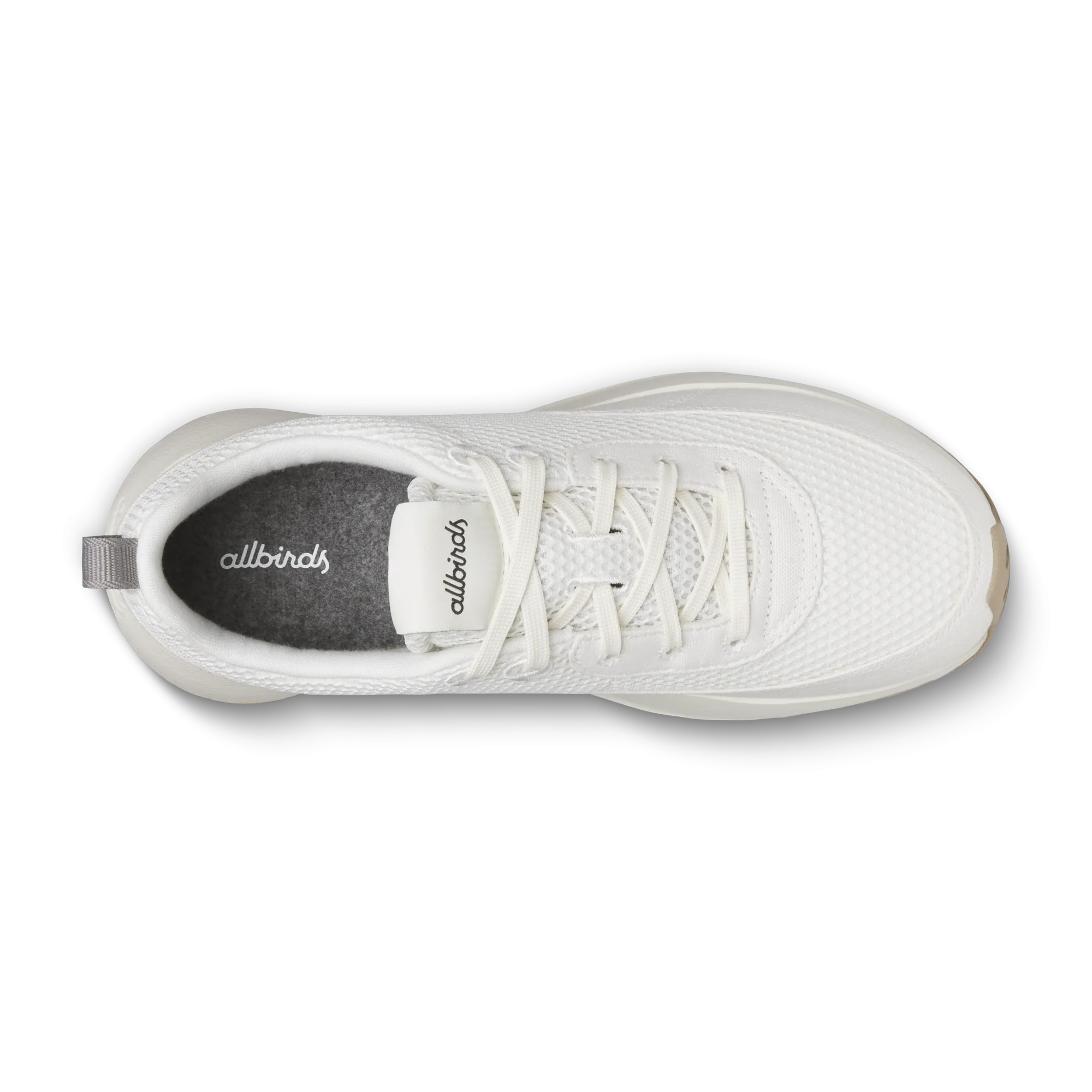 Trendy sneakers Women's Courier - Blizzard/Light Khaki (Natural White Sole)