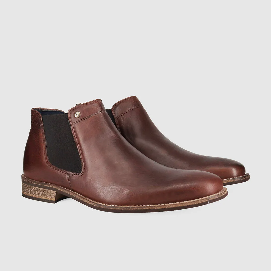 Drake Chelsea Boots Dark Brown Seamless Build PullOn