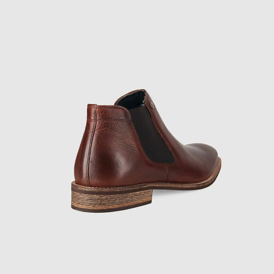 Thermo Shield Drake Chelsea Boots Dark Brown Comfort Buckles