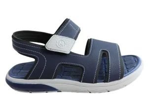 Lightweight Molekinho Dan Boys Kids Comfortable Sandals Made In Brazil