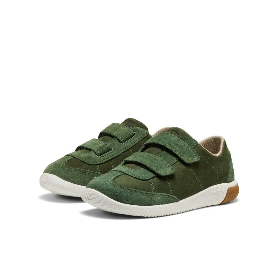 Big Kids' KNX T-Toe Sneaker  |  Bronze Green/Star White Polka - dotted kids' items Playtime essentials