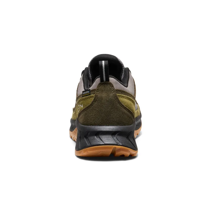 Beach Footwear Men's Hightrail Waterproof Hiking Shoe  |  Steel Grey/Forest Night