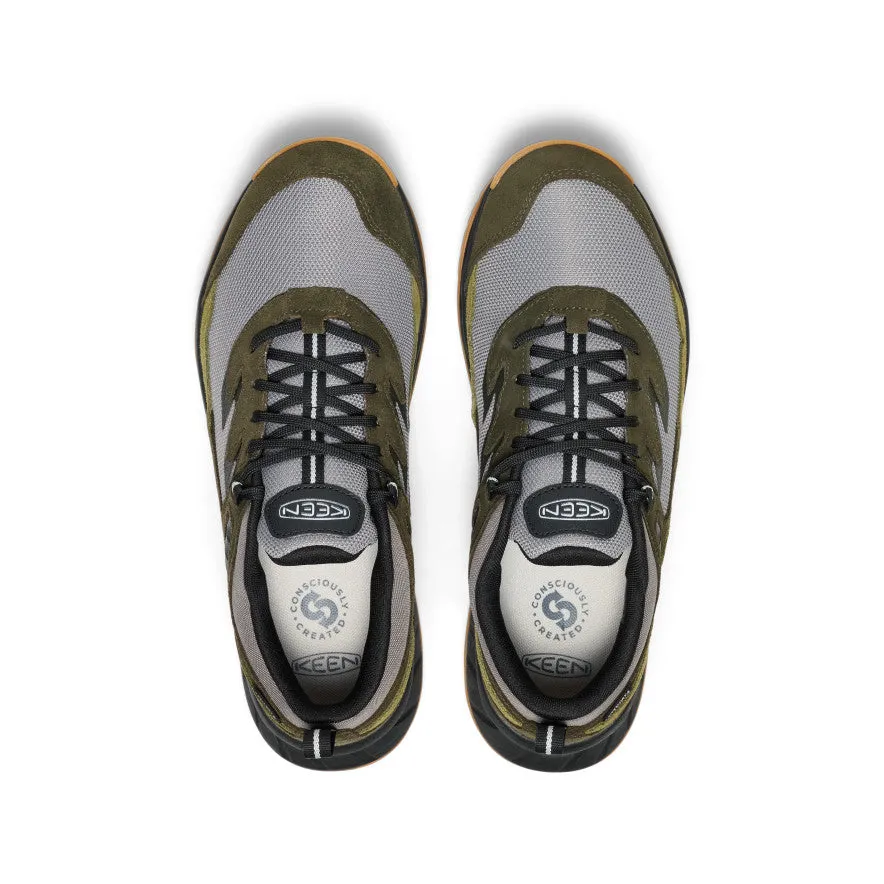 Men's Hightrail Waterproof Hiking Shoe  |  Steel Grey/Forest Night Quality