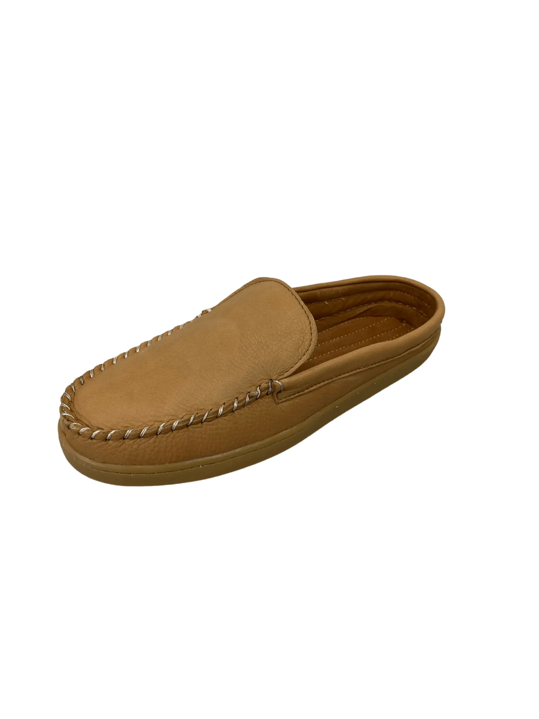 Leather Moccasins Bird 1318 00 M Tan Ring Walk Sweat Resistant Standing Workers