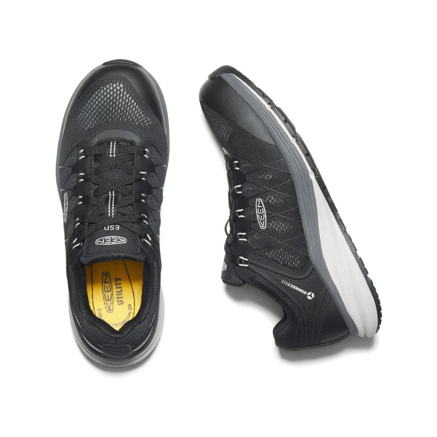 Sleek And Comfy TPU Midsole Men's Vista Energy ESD (Carbon Toe)  |  Vapor/Black