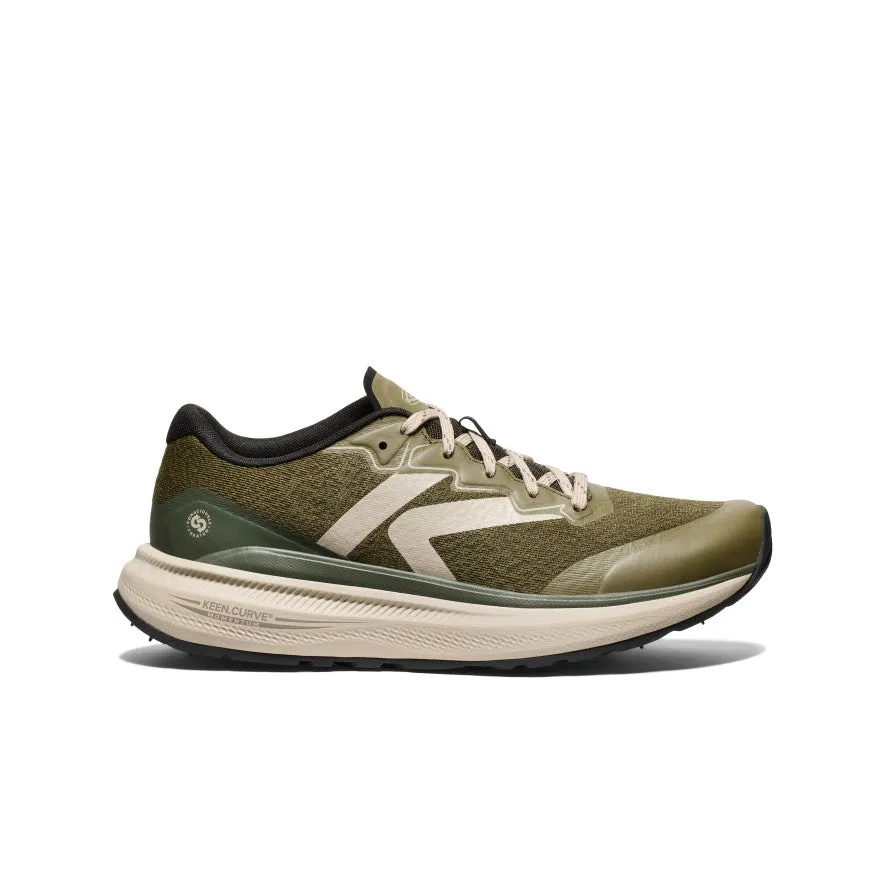 Contoured Footbed Design Hexagonal Grip Tread Men's WK500 Walking Shoe  |  Winter Moss/Plaza Taupe