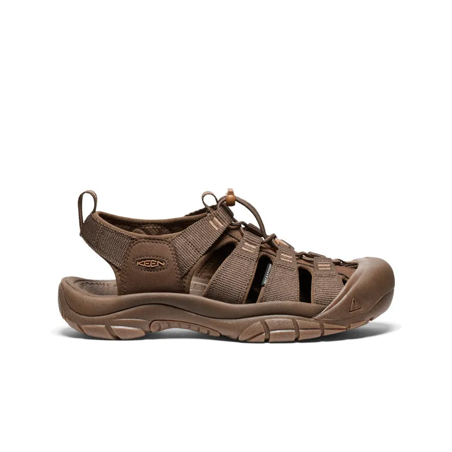 Men's Newport H2 Sandal  |  Monochrome/Dark Earth Molded Heel Cushion