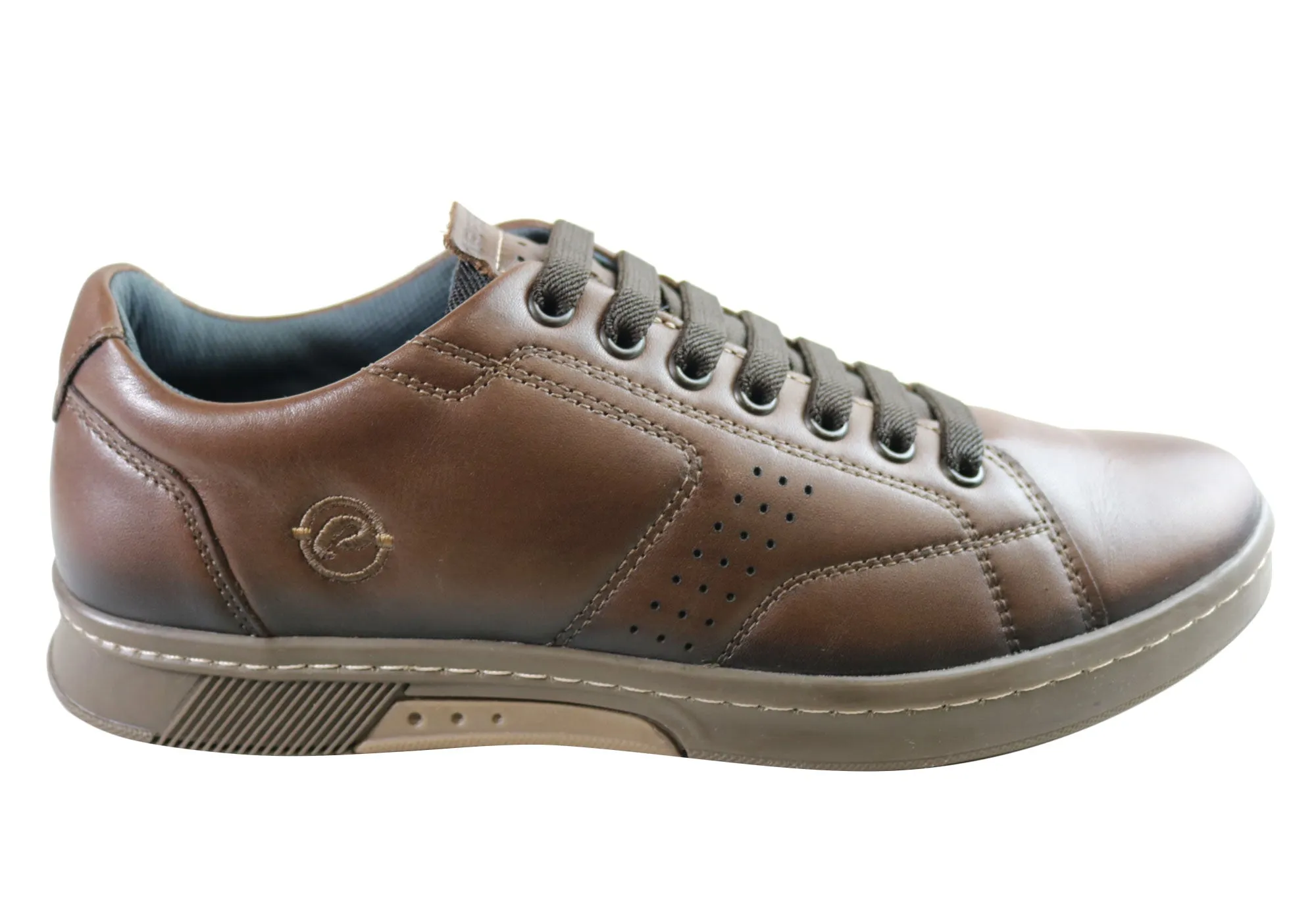 Pegada Wesley Mens Leather Slip On Comfort Casual Shoes Made In Brazil Dodge Step Step Lightly
