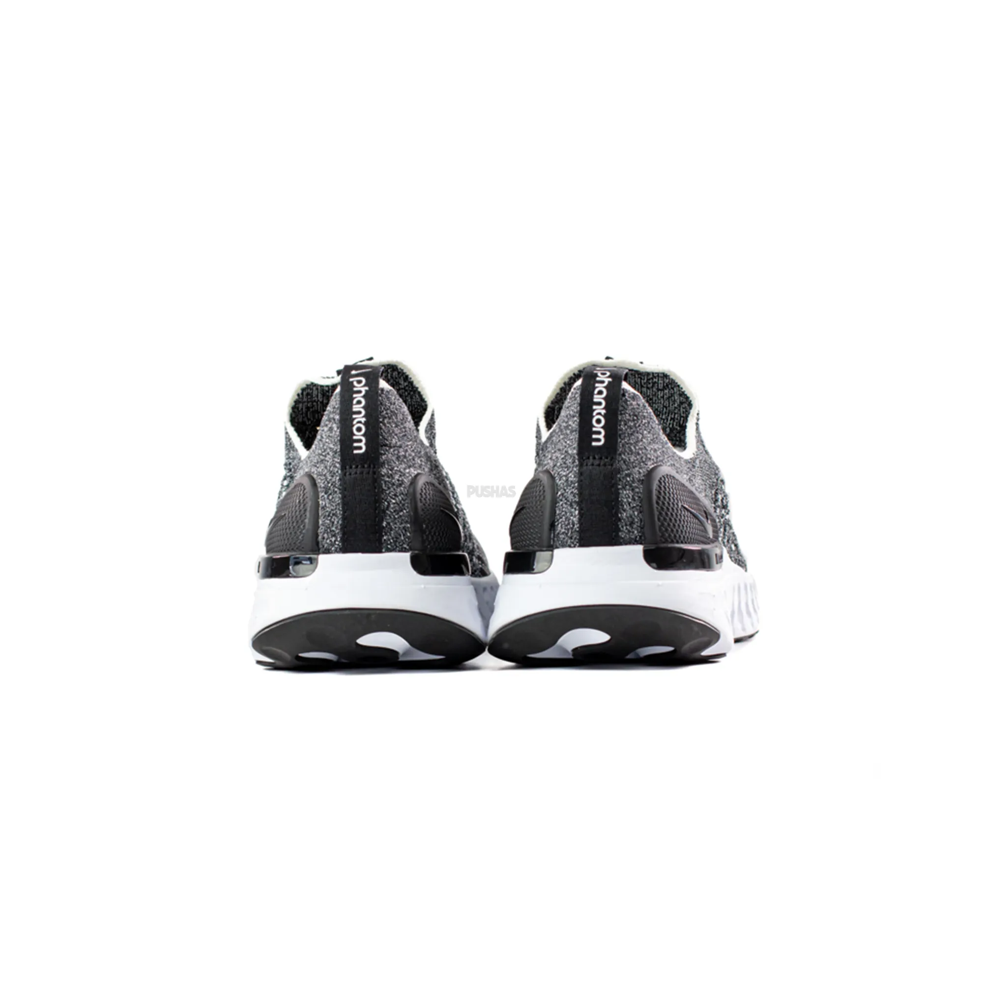 Dance Mode Nike React Phantom Run Flyknit 2 'Black White Blend' (2020)