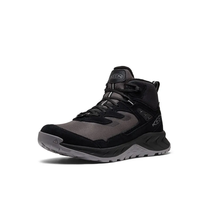 Noise Reducing Men's Hightrail Polar Hiking Boot  |  Black/Steel Grey