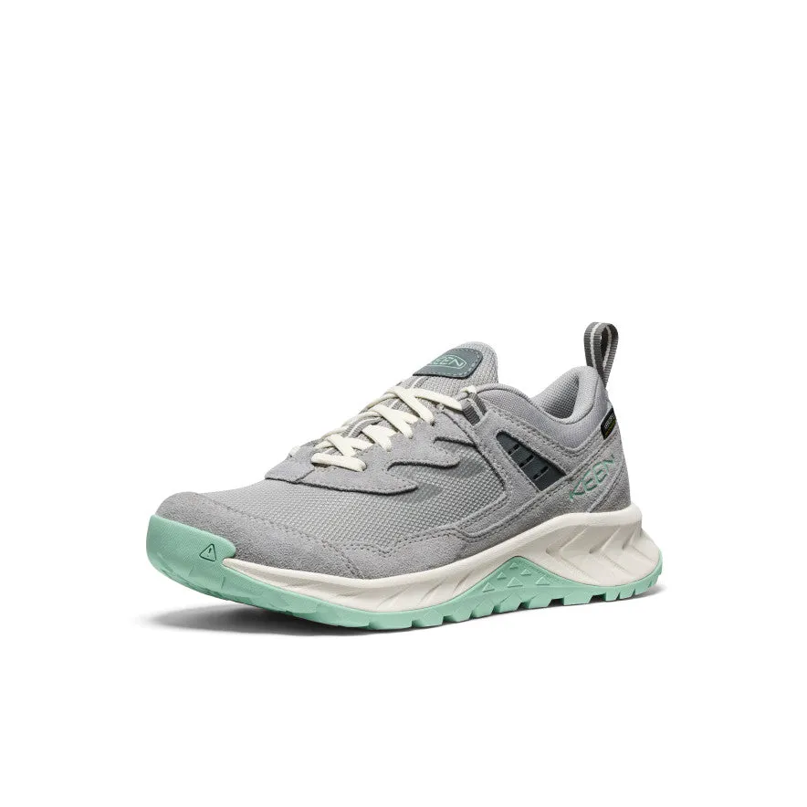 Women's Hightrail Waterproof Hiking Shoe  |  Alloy/Lichen High Traction Weekend Wanderer Breathable Snowy Path
