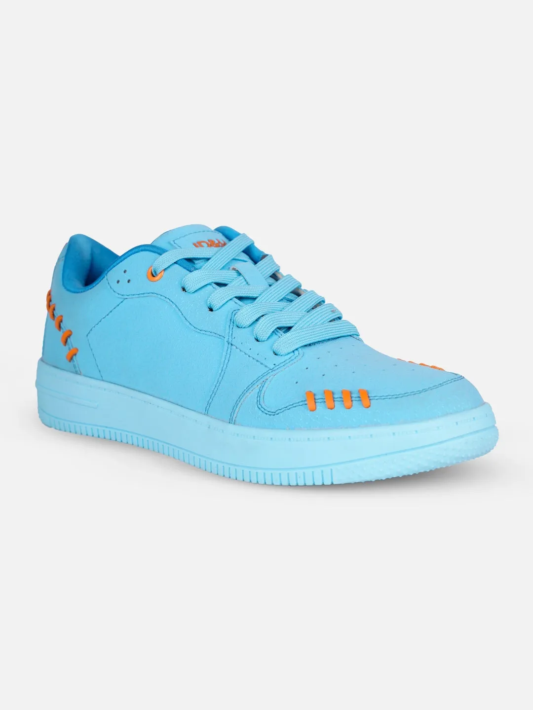 Women's Blue Platform Sneakers (IU1013) Ergonomic Lasting