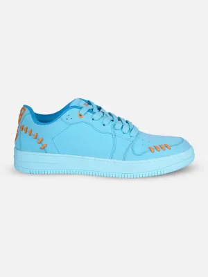 Fresh flexibility Women's Blue Platform Sneakers (IU1013)