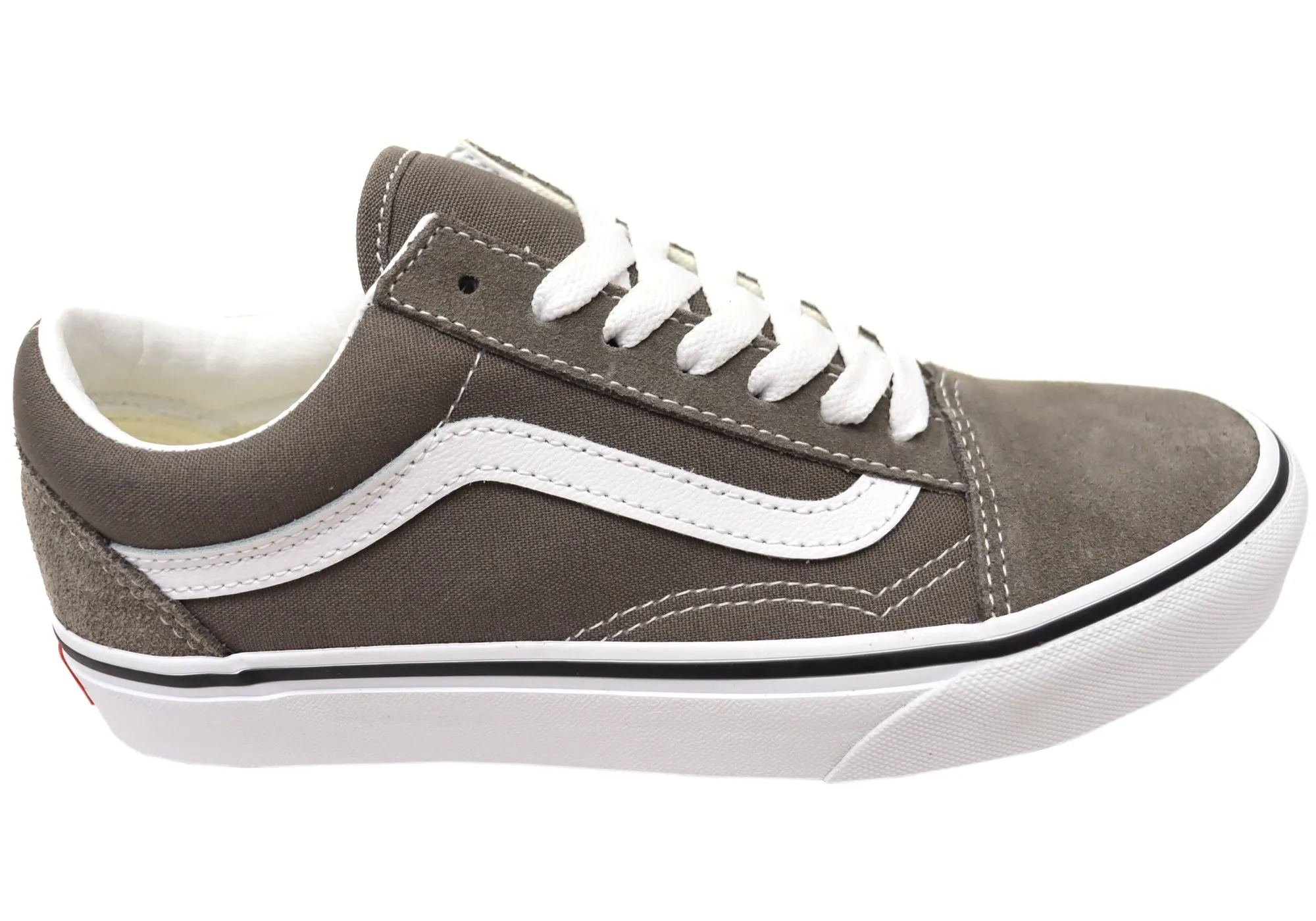 Vans Mens Old Skool Comfortable Lace Up Sneakers Walk Time