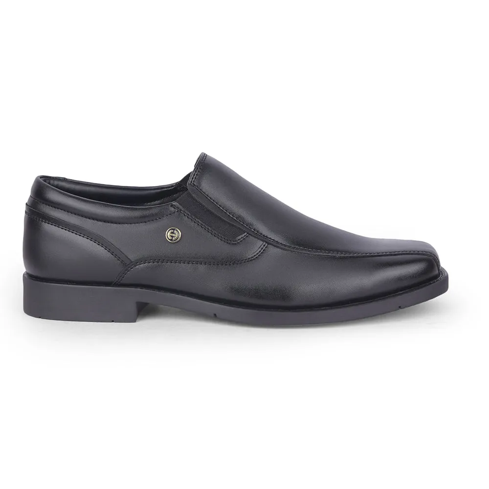 Formal Shade Insole Soft Fortune By Liberty Mens ECO-4E Black Casual Non Lacing Shoes