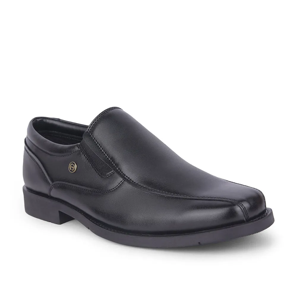 Polo Event Metal Buckle Fortune By Liberty Mens ECO-4E Black Casual Non Lacing Shoes