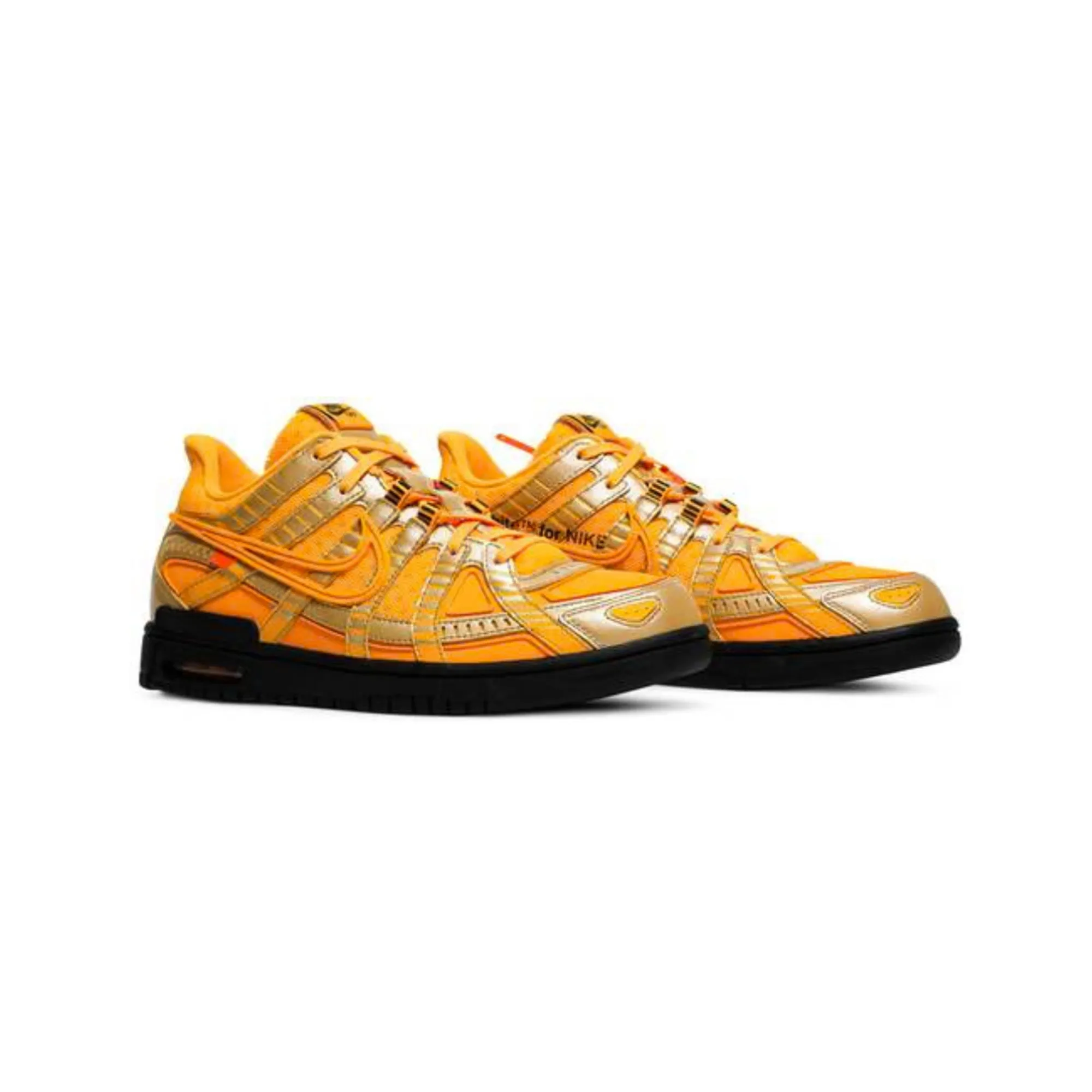 Comfort Platform Match Fit Air Rubber Dunk Off-White 'University Gold'
