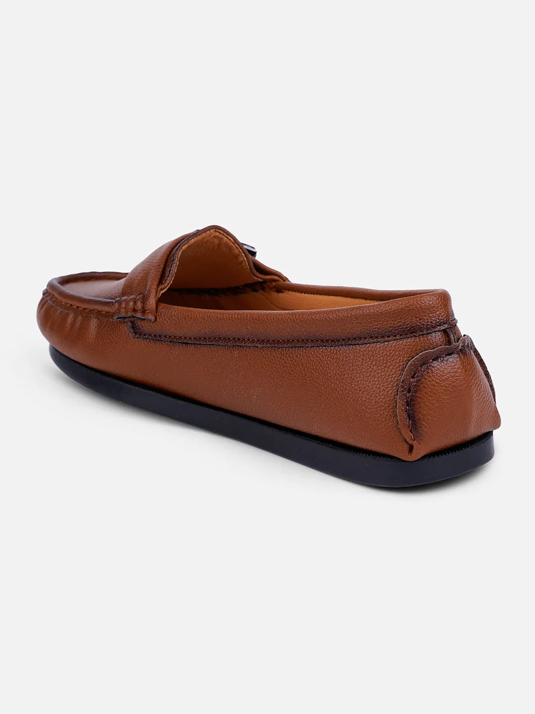 Women's Tan Soft & Flexy Loafers (IU2007) Fast Entry Heat Hike