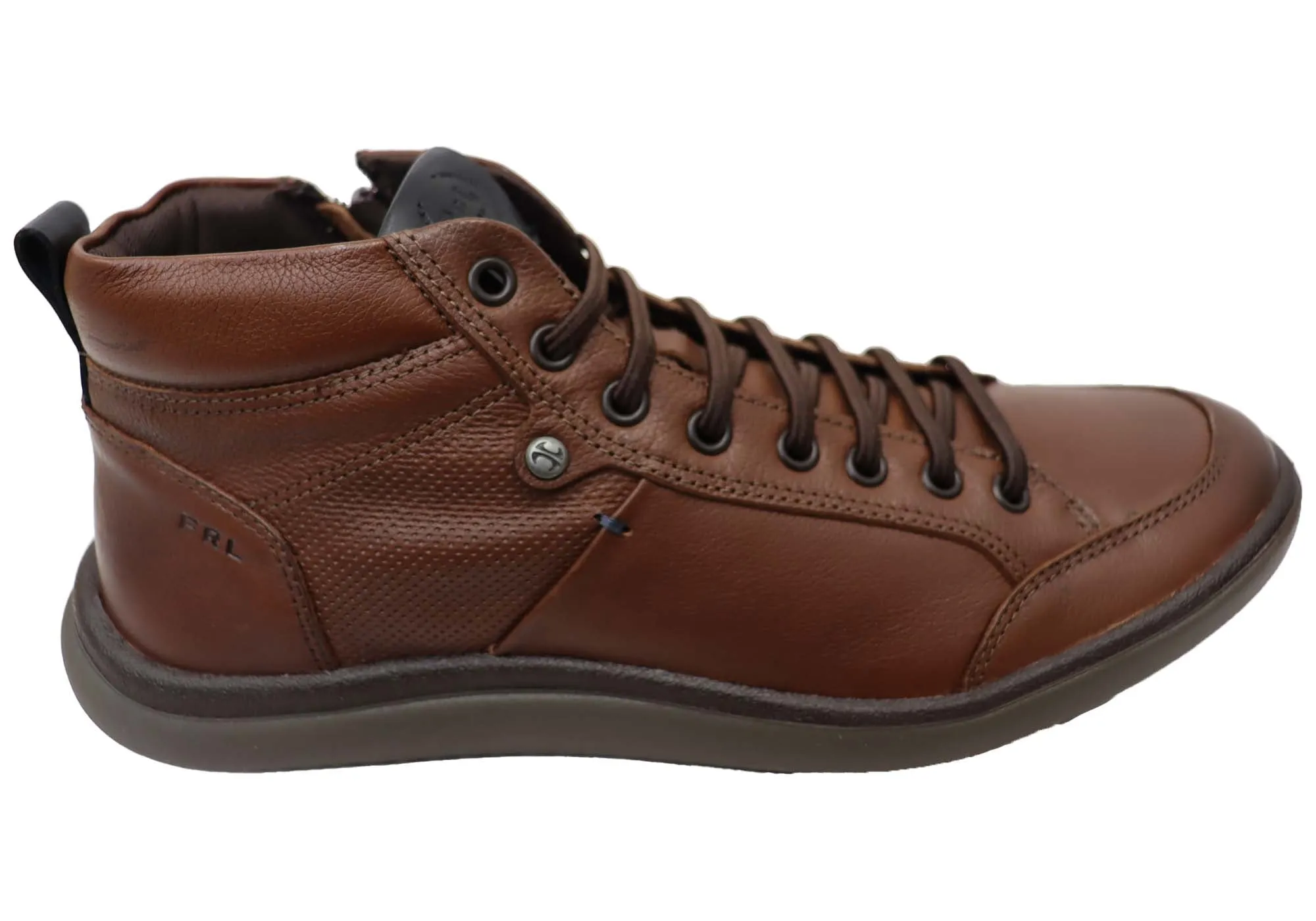 Ad Shoot Dynamic Style Ferricelli Dorado Mens Comfortable Leather Casual Boots Made In Brazil