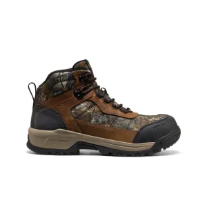 Men's Skokie Waterproof Work Boot (Carbon Toe)  |  Camo/Black Simple Slip Abrasion resistant