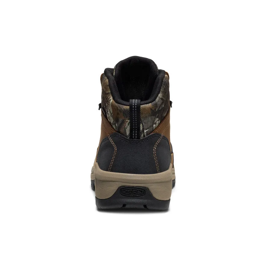 Men's Skokie Waterproof Work Boot (Carbon Toe)  |  Camo/Black Effortless Foot Step