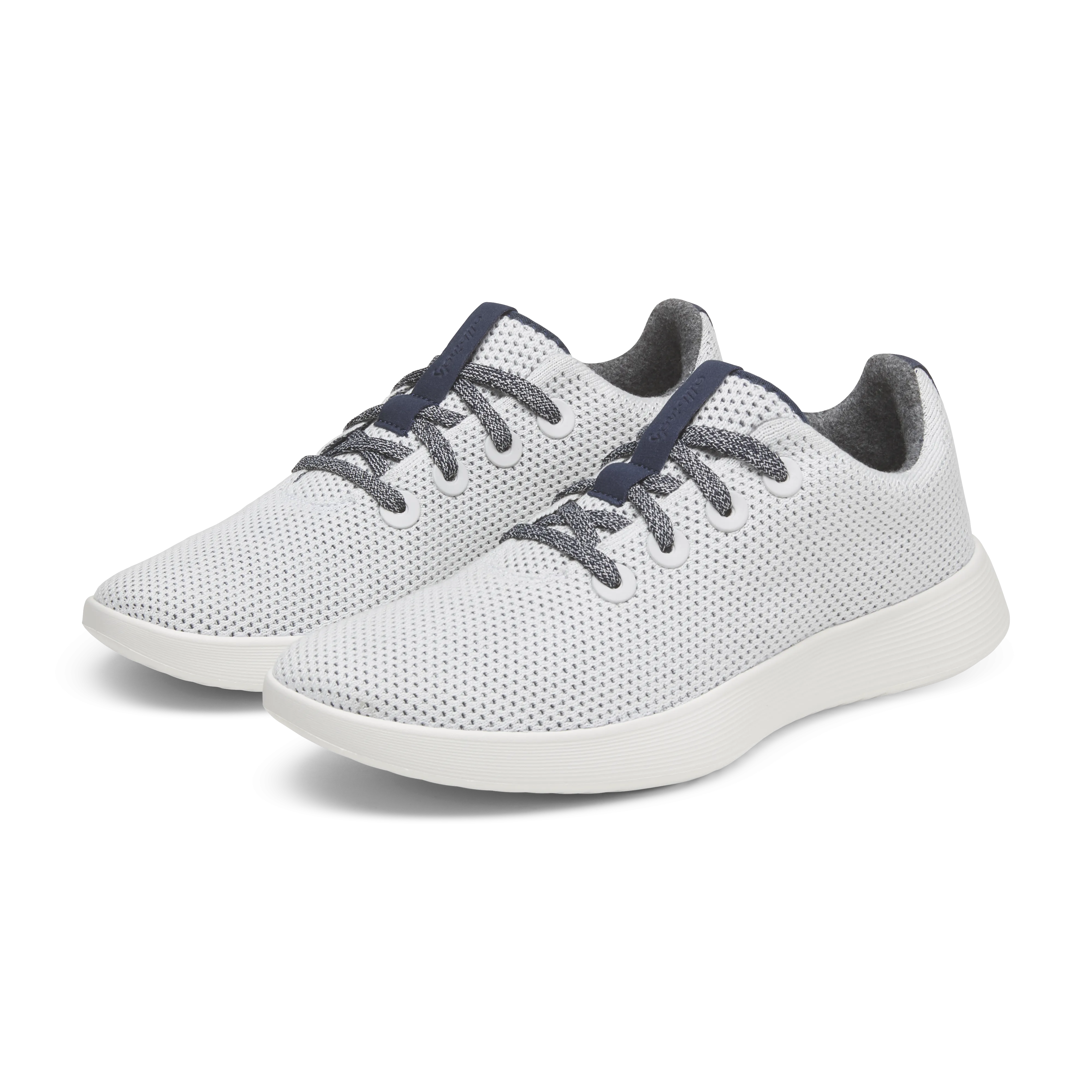 Functional shock absorption Women's Tree Runner NZ - Blizzard/Dark Navy (Blizzard Sole)