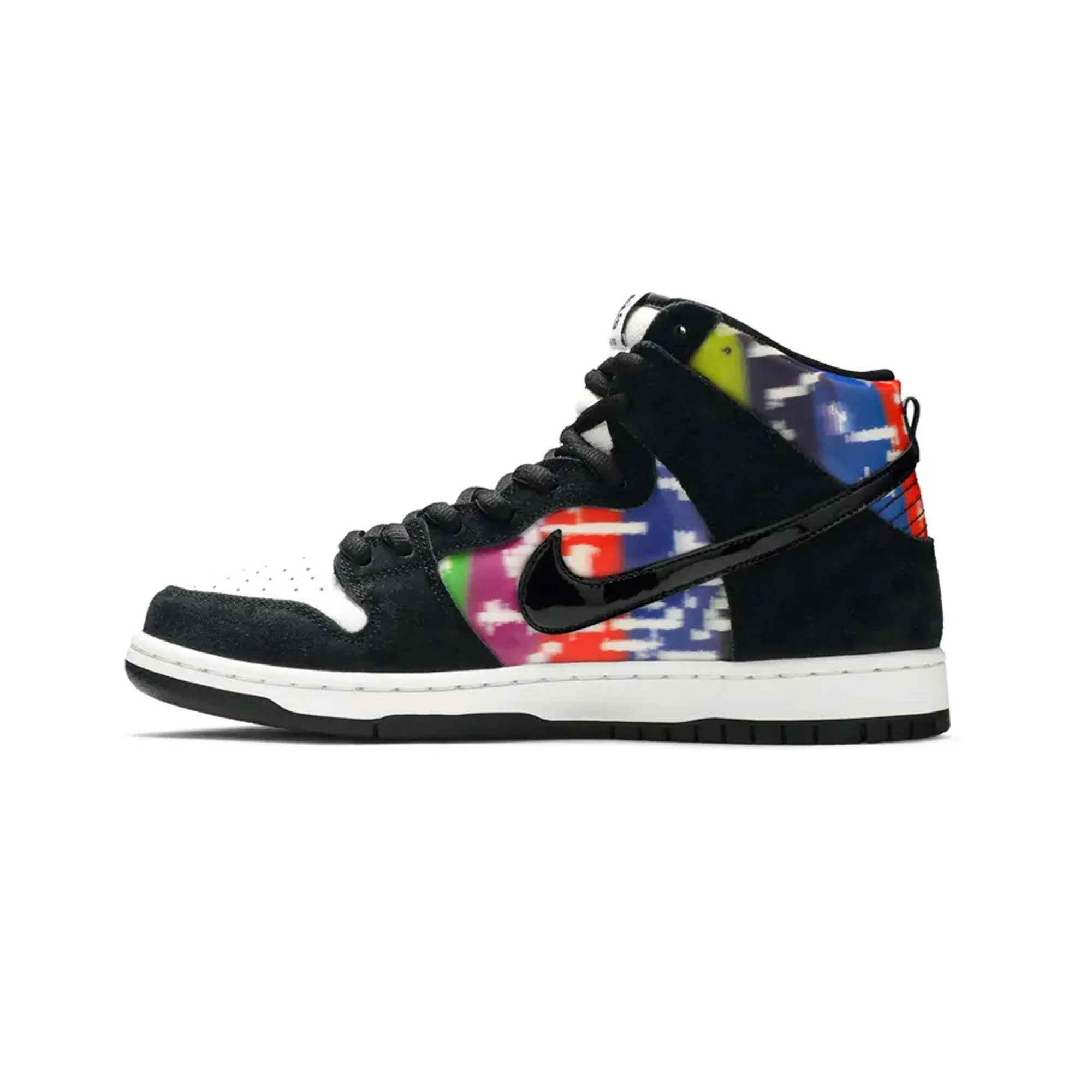 Gloss Finish Bright Gold Nike SB Dunk High 'TV Signal'