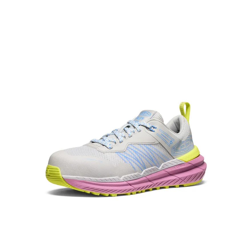 Women's Speedworks ESD Work Sneaker (Carbon Toe)  |  Alloy/Moonlight Mauve Versatile Performance